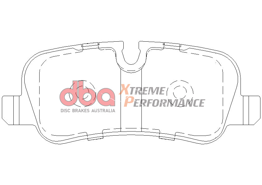 Landrover & Range Rover 02-14 XP PERFORMANCE Rear DBA Brake Pad