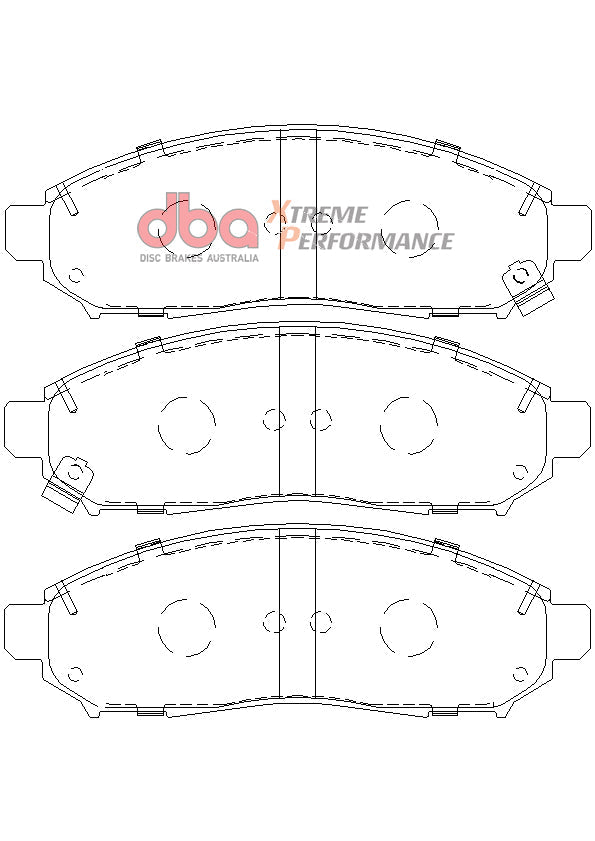 Nissan Pathfinder R51 05-13 DBA XP PERFORMANCE Front Brake Pad