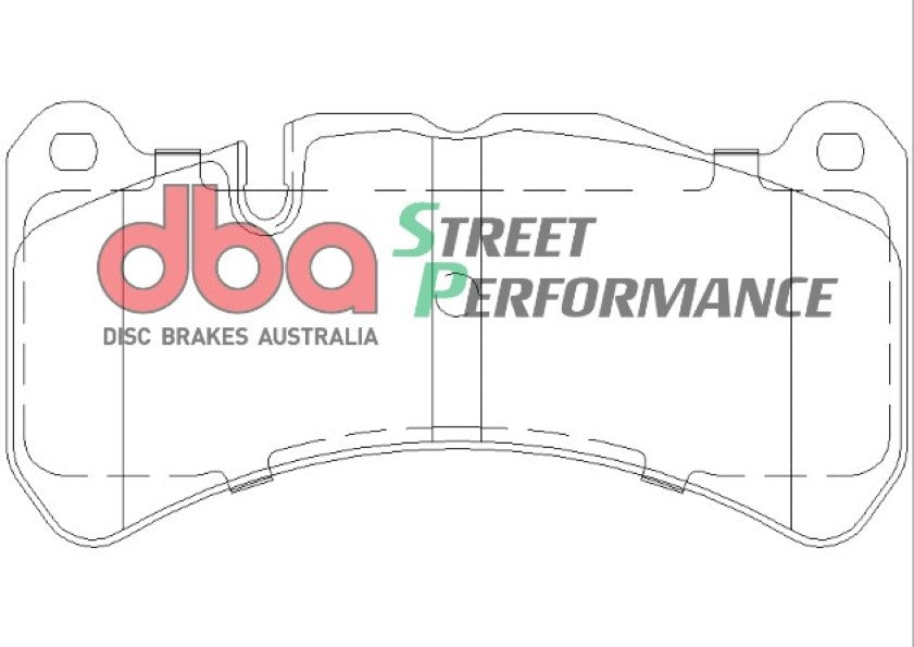 Ford / Mercedes Brembo 04- SP PERFORMANCE Front DBA Brake Pad