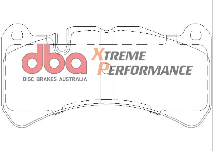 Ford / Mercedes Brembo 04- XP PERFORMANCE Front DBA Brake Pad