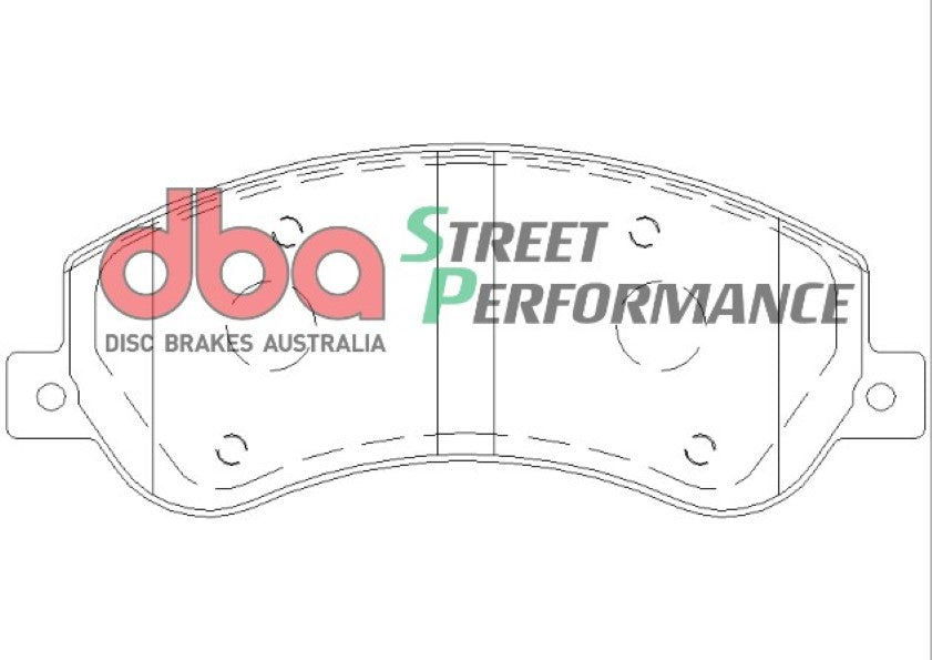Ford Australia Transit VM 07-14 DBA SP PERFORMANCE Front Brake Pad