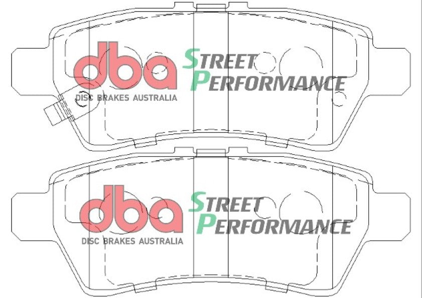 Nissan Pathfinder R51 05-13 DBA SP PERFORMANCE Rear Brake Pad