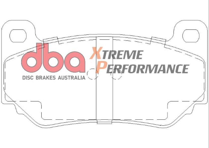 HSV XP PERFORMANCE Rear DBA Brake Pad