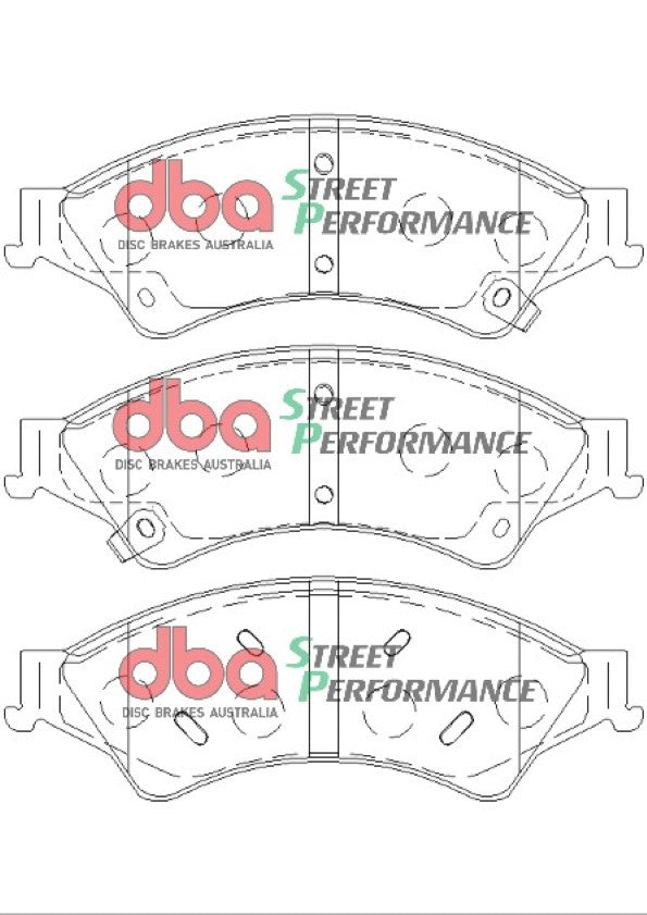 Ford Ranger, Mazda BT50 SP PERFORMANCE Front DBA Brake Pad