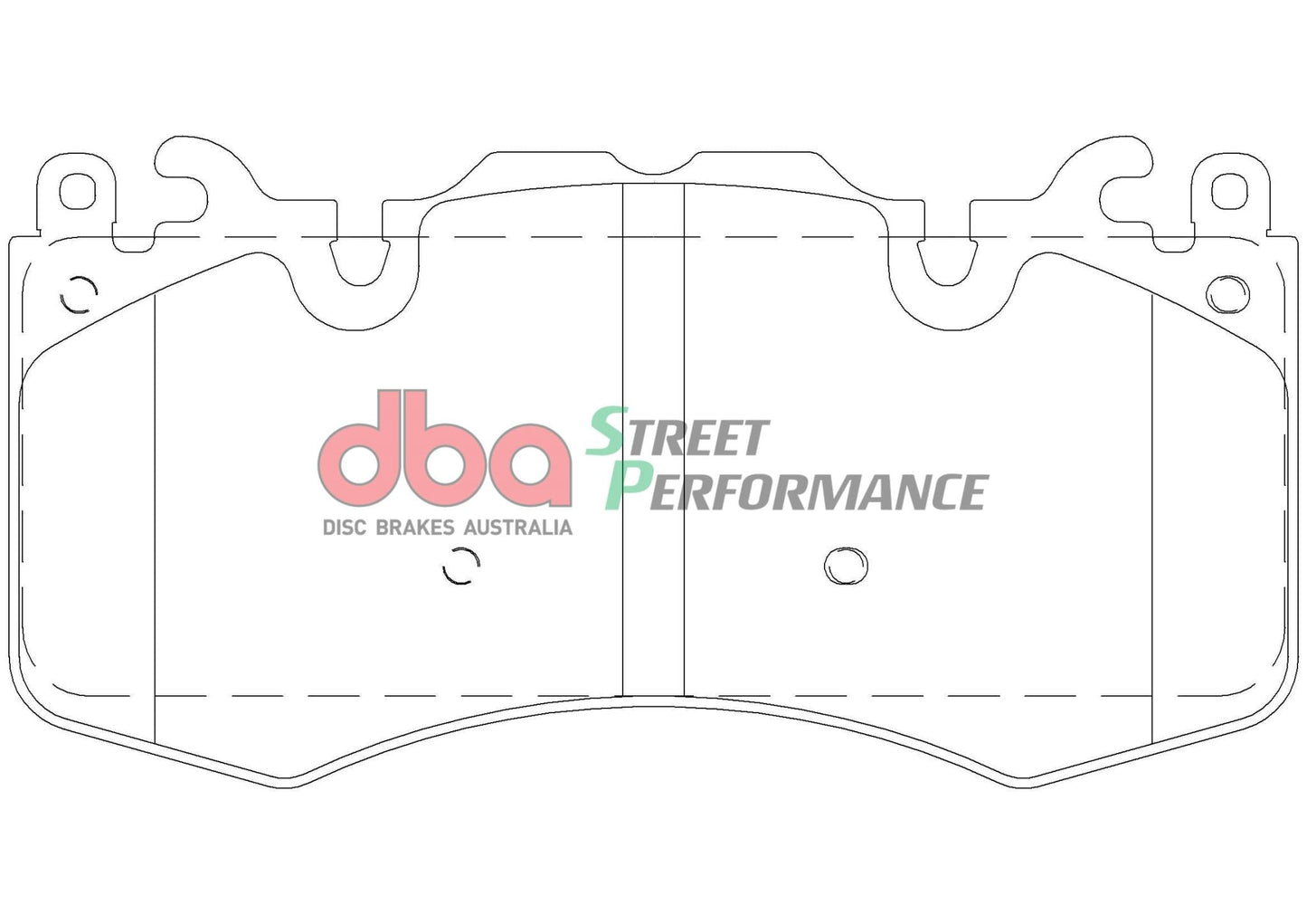 Range Rover Sport Vogue Brembo Caliper 09- SP PERFORMANCE Front DBA Brake Pad