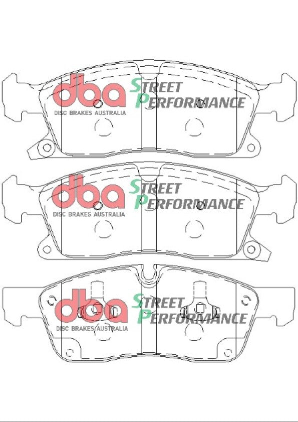 Jeep Grand Cherokee WK SP PERFORMANCE Front DBA Brake Pad