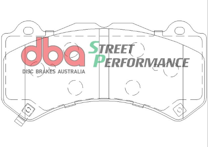 Jeep SRT SP PERFORMANCE Front DBA Brake Pad