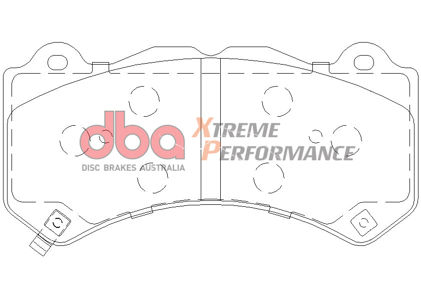 Jeep SRT XP PERFORMANCE Front DBA Brake Pad