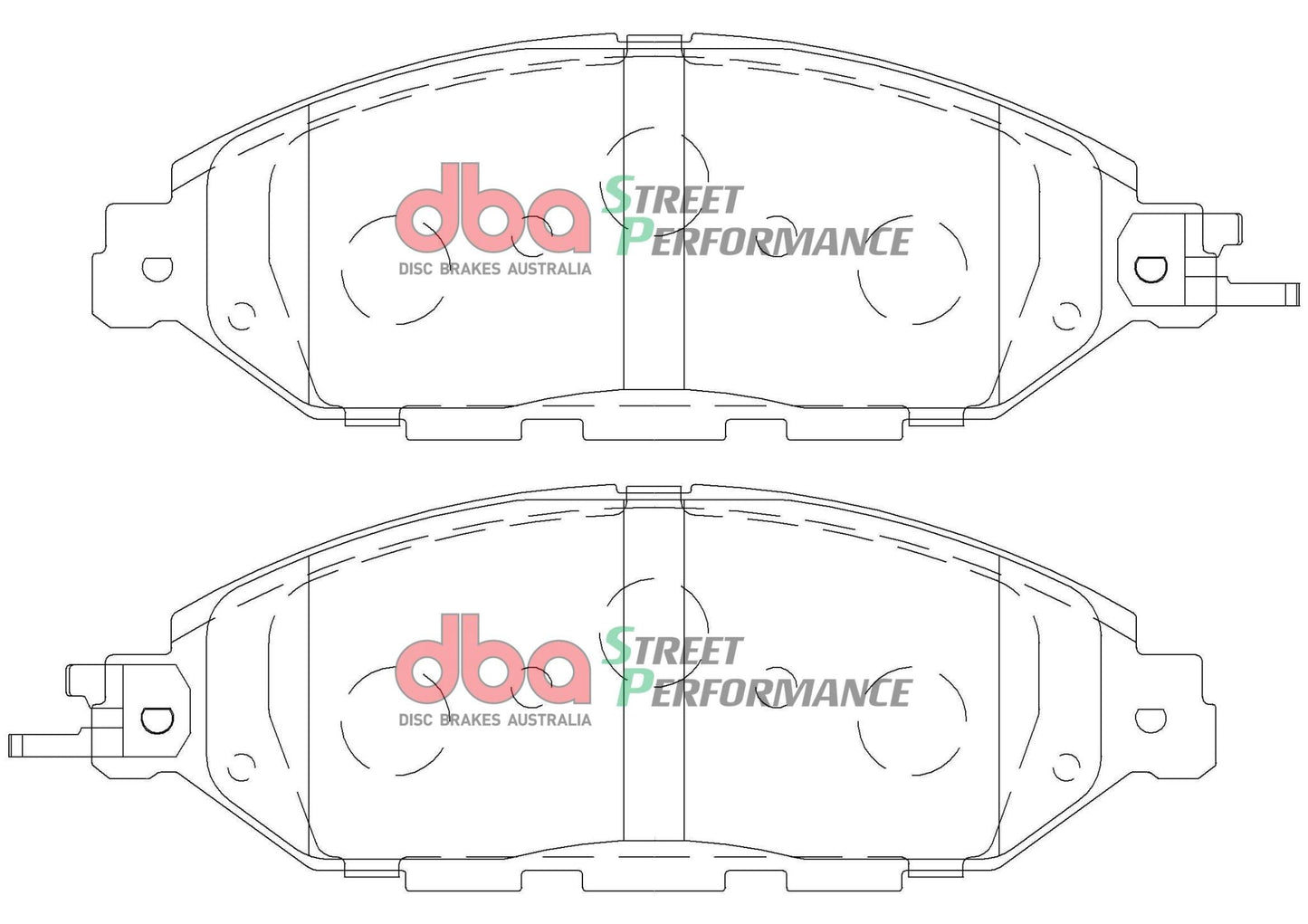 Nissan Pathfinder R52 13- SP PERFORMANCE Front DBA Brake Pad