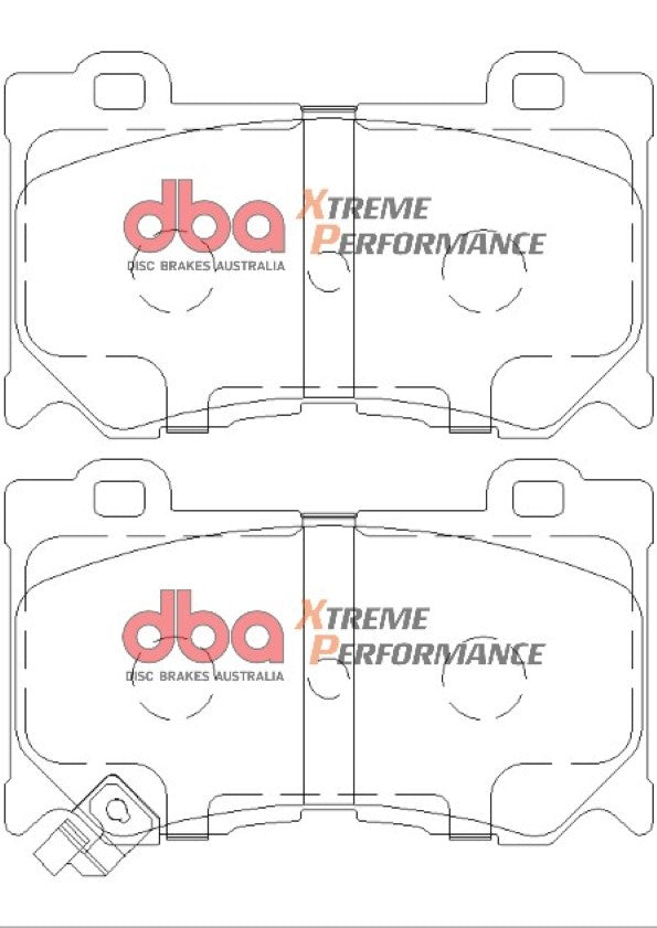 Nissan 370Z, Akebono Caliper XP PERFORMANCE Front DBA Brake Pad