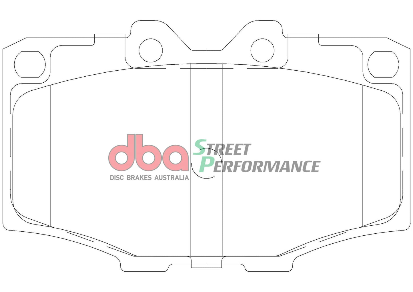 Brake Pad to suit Toyota Land Cruiser 74-92 DBA SP PERFORMANCE Front