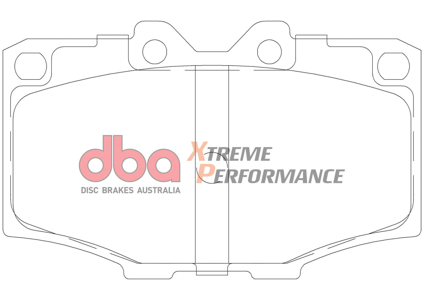 Brake Pad to suit Toyota Hilux 79-97 DBA XP PERFORMANCE Front