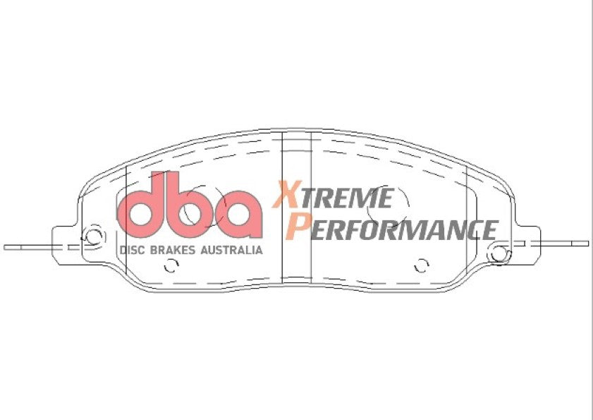 Mustang 05-10 XP PERFORMANCE Front DBA Brake Pad