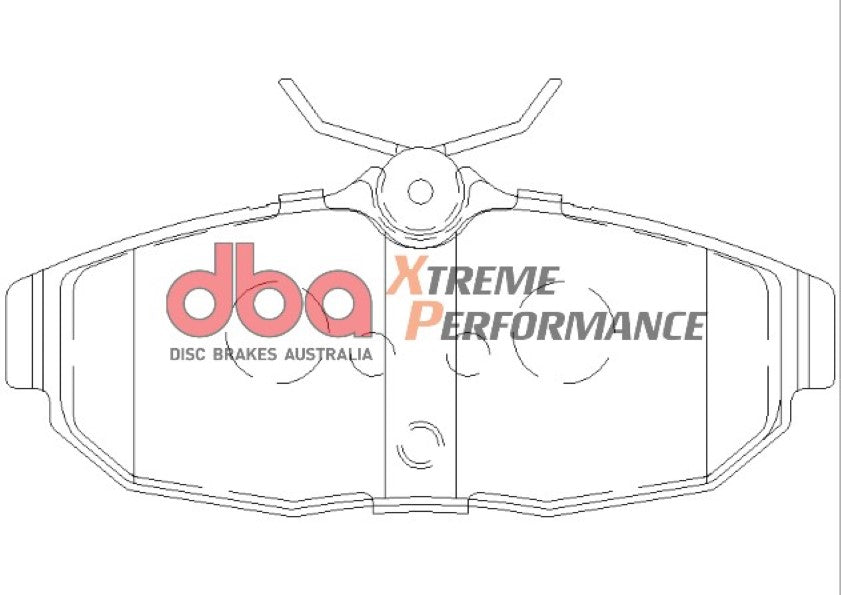 Mustang 05-10 XP PERFORMANCE Rear DBA Brake Pad