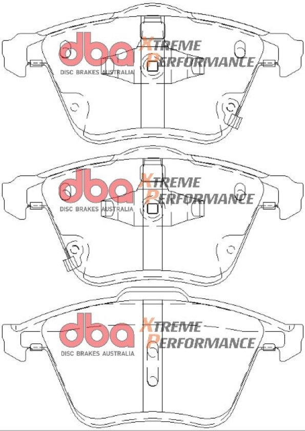 Mazda 3 and 6 XP PERFORMANCE Front DBA Brake Pad