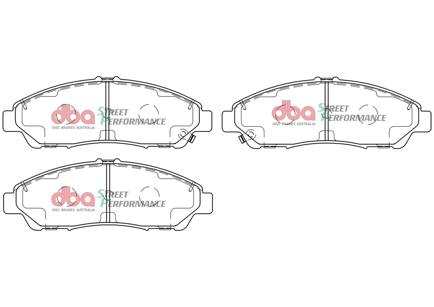 GMC Acadia / Holden Acadia 18- SP PERFORMANCE Front DBA Brake Pad