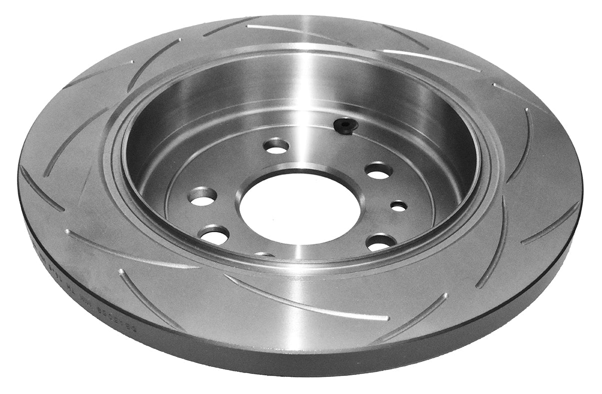 Ford BA/BF & FG 02- Street T2 Slot SLD Rear DBA Disc Brake Rotors