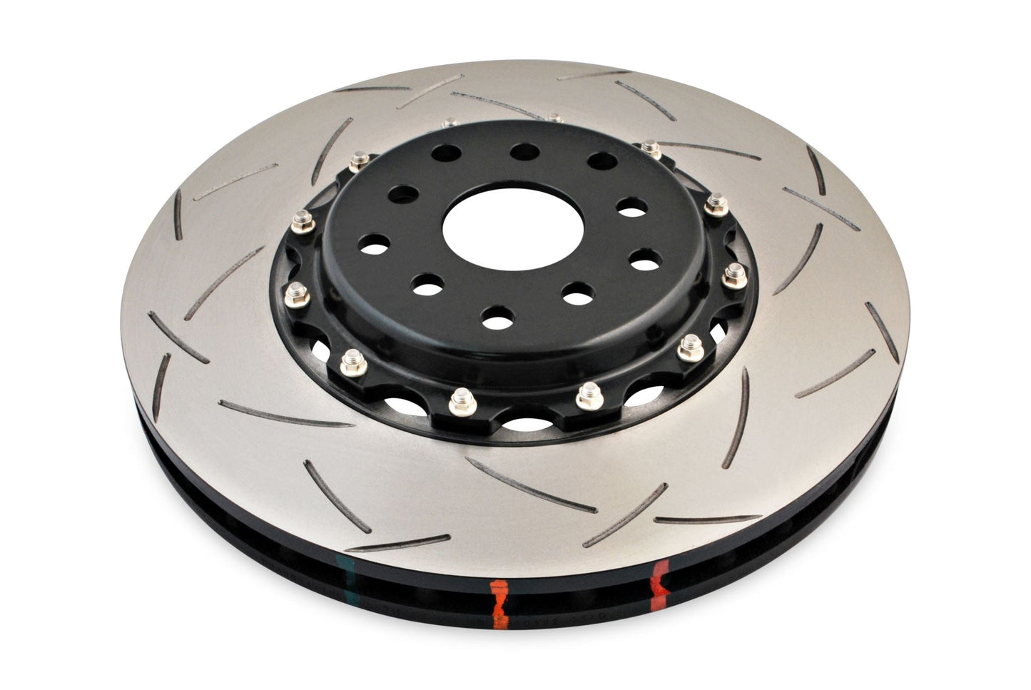 Subaru WRX STI 02-11 5000 2-piece Black Hat T3 Slot KP F DBA Disc Brake Rotors