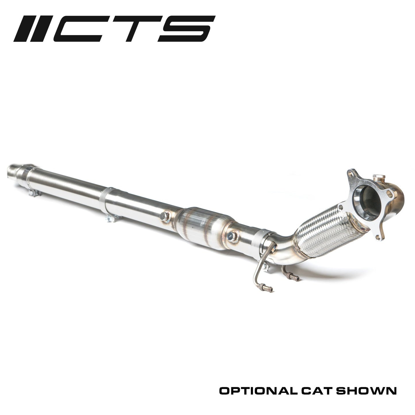 CTS TURBO AUDI/VOLKSWAGEN 2.0T FWD EXHAUST DOWNPIPE (MK5, MK6, 8P A3, 8J TT)