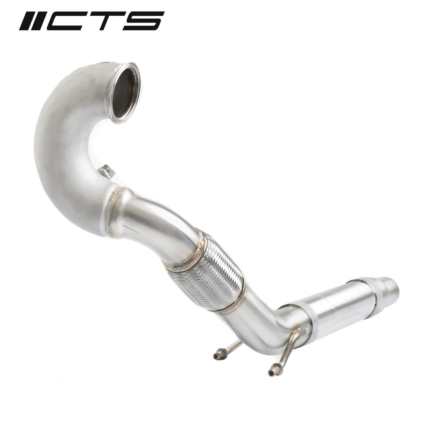 CTS TURBO MQB FWD EXHAUST DOWNPIPE (MK7/MK7.5 GOLF, GTI, GLI, A3 FWD) VOLKSWAGEN