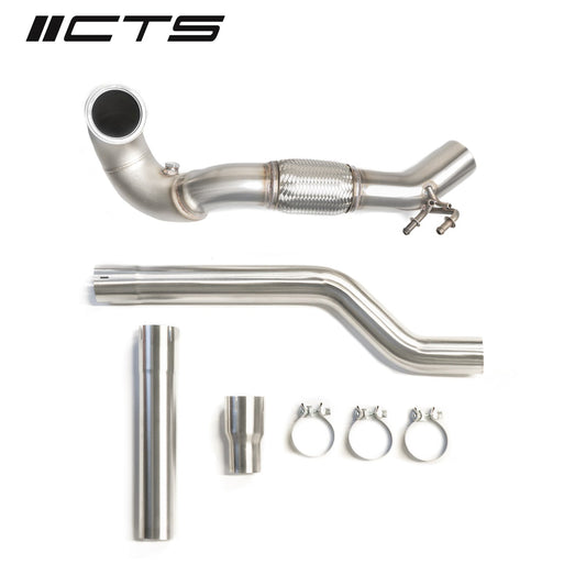 CTS TURBO MQB AWD EXHAUST DOWNPIPE (MK7/MK7.5 GOLF AWD, GOLF R, A3/S3/TT/TT-S QUATTRO) VOLKSWAGEN