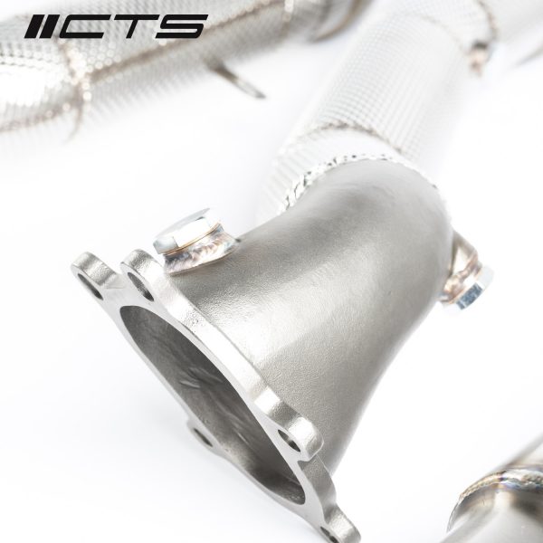 CTS TURBO AUDI C7/C7.5 S6/S7/RS7 4.0T CAST DOWNPIPE RACE SET