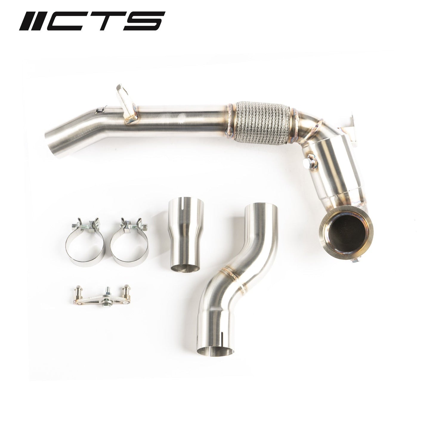 CTS TURBO EVO4 FWD HIGH-FLOW CAT MK8 VOLKSWAGEN GTI/8Y AUDI A3