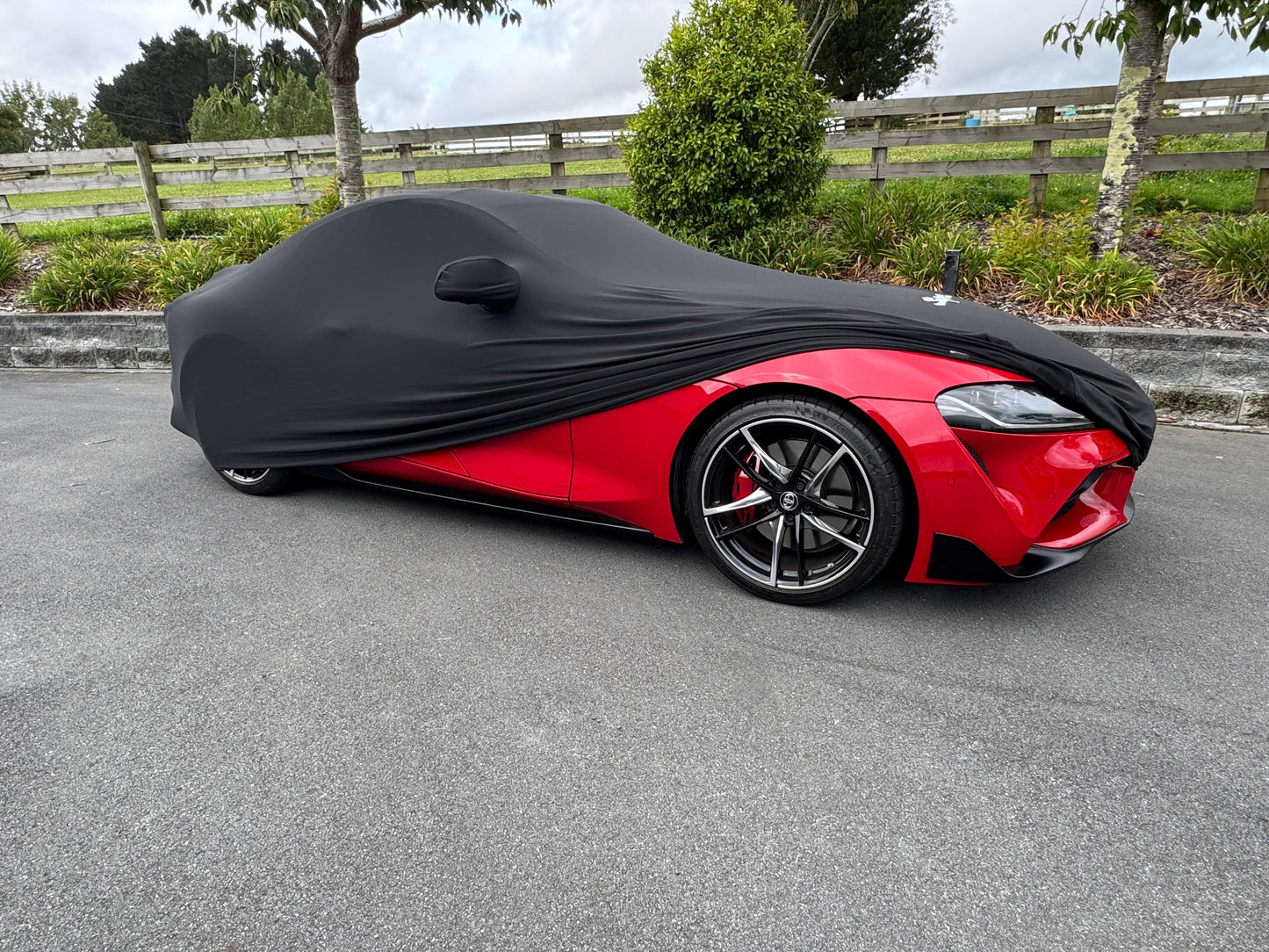 Toyota Supra Mk5 / A90 - A91 / J29 Custom Fit Indoor Car Cover - Boosted Kiwi