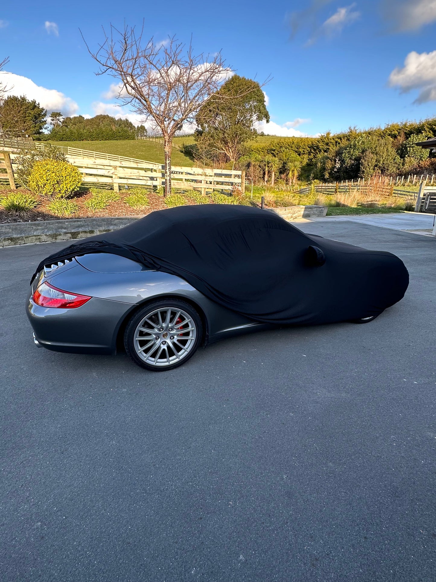 Porsche 997.1 Coupe Custom Fit Indoor Car Cover - Boosted Kiwi