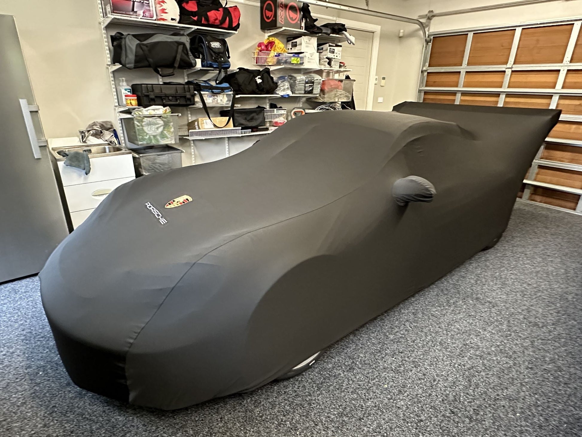 2018 Porsche GT3 991.2 Cup Car Custom Fit Indoor Car Cover (2018) - Boosted Kiwi