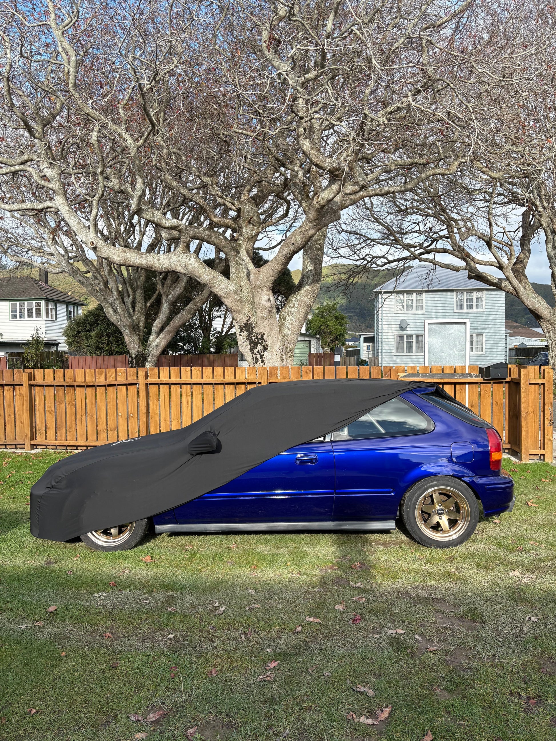 Honda Civic EK Hatchback Custom Fit Indoor Car Cover (1995 - 2000) - Boosted Kiwi