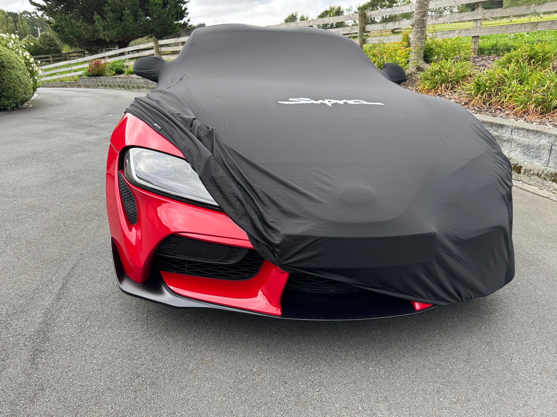 Toyota Supra Mk5 / A90 - A91 / J29 Custom Fit Indoor Car Cover - Boosted Kiwi