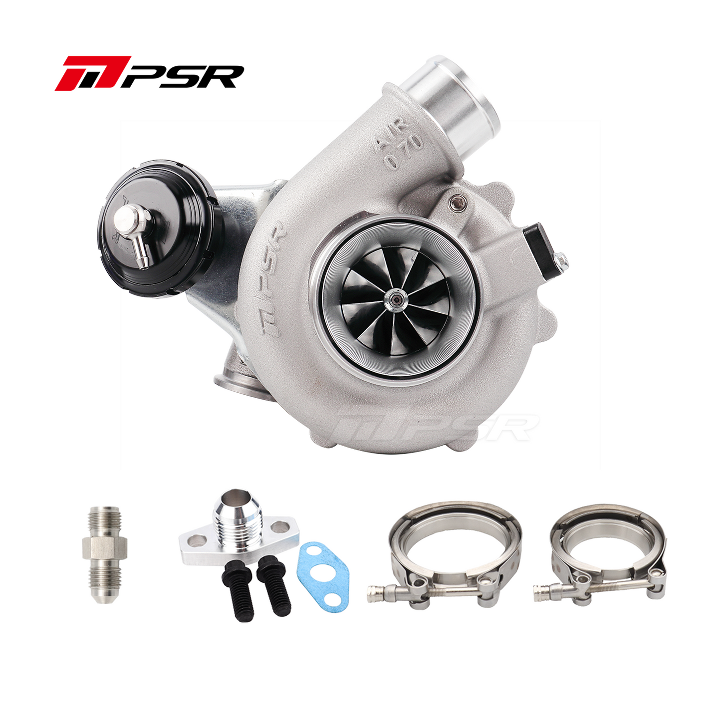 PSR Forward Rotation 5455G 3" Dual Ball Bearing Turbocharger HP Rating 660