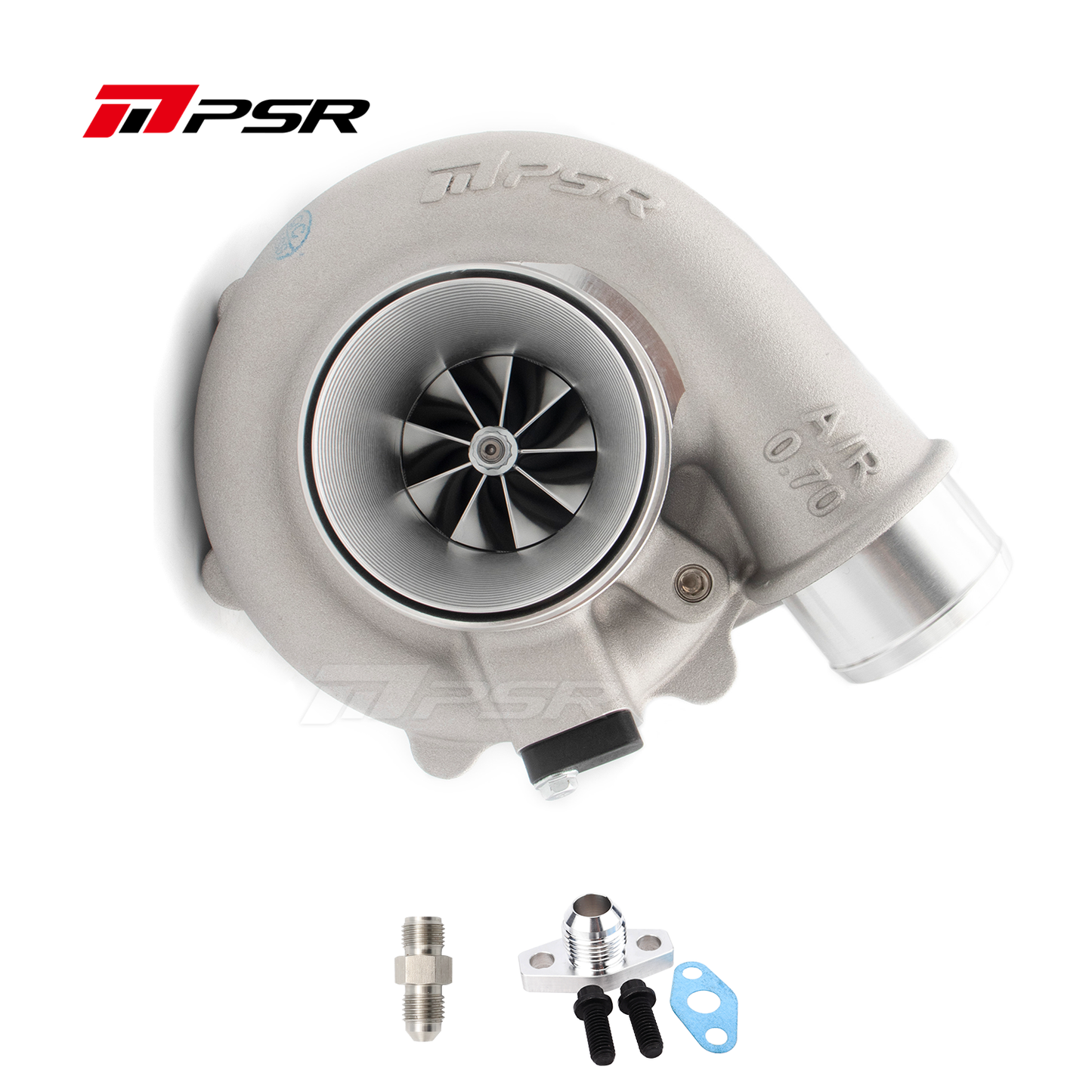 PSR Forward Rotation 5455G 3" Dual Ball Bearing Turbocharger HP Rating 660
