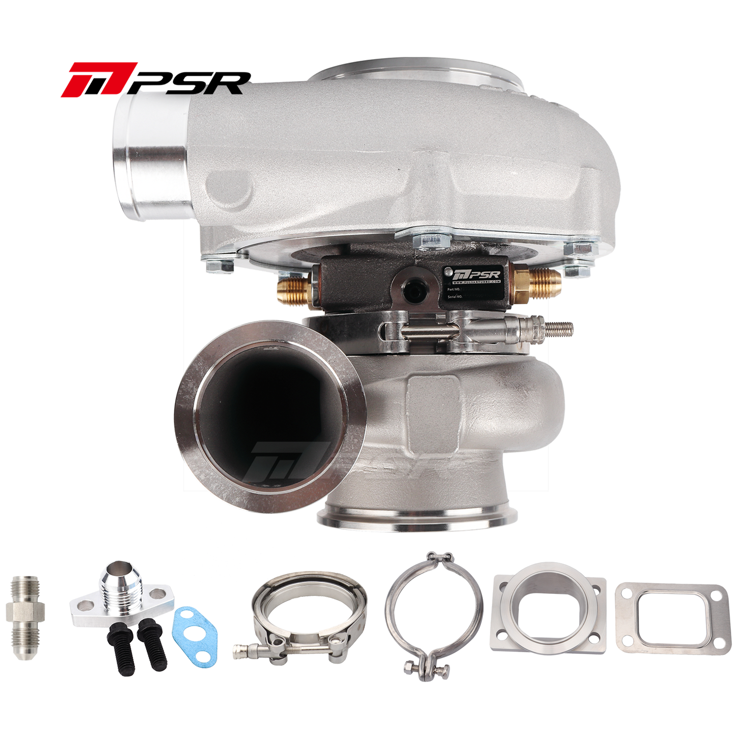 PSR Forward Rotation 5455G 3" Dual Ball Bearing Turbocharger HP Rating 660