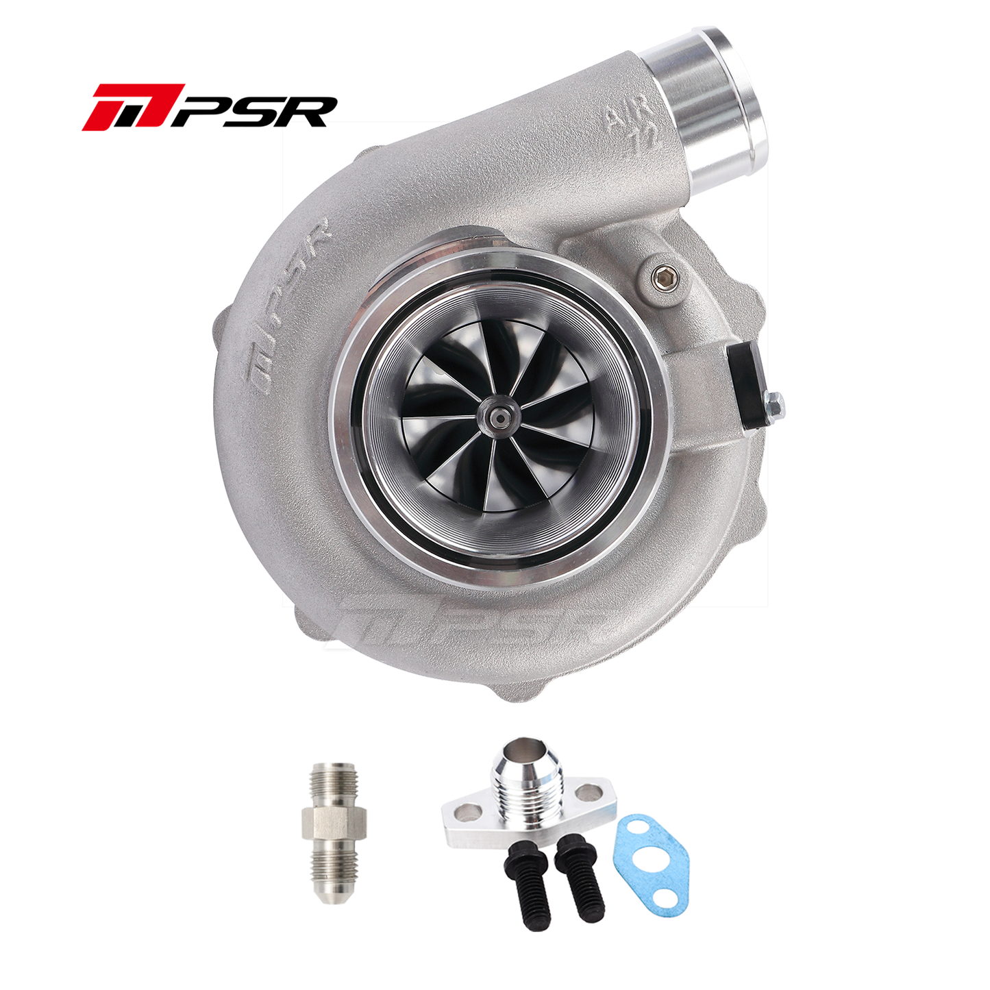PSR Forward Rotation 5455G 4" Dual Ball Bearing Turbocharger HP Rating 660