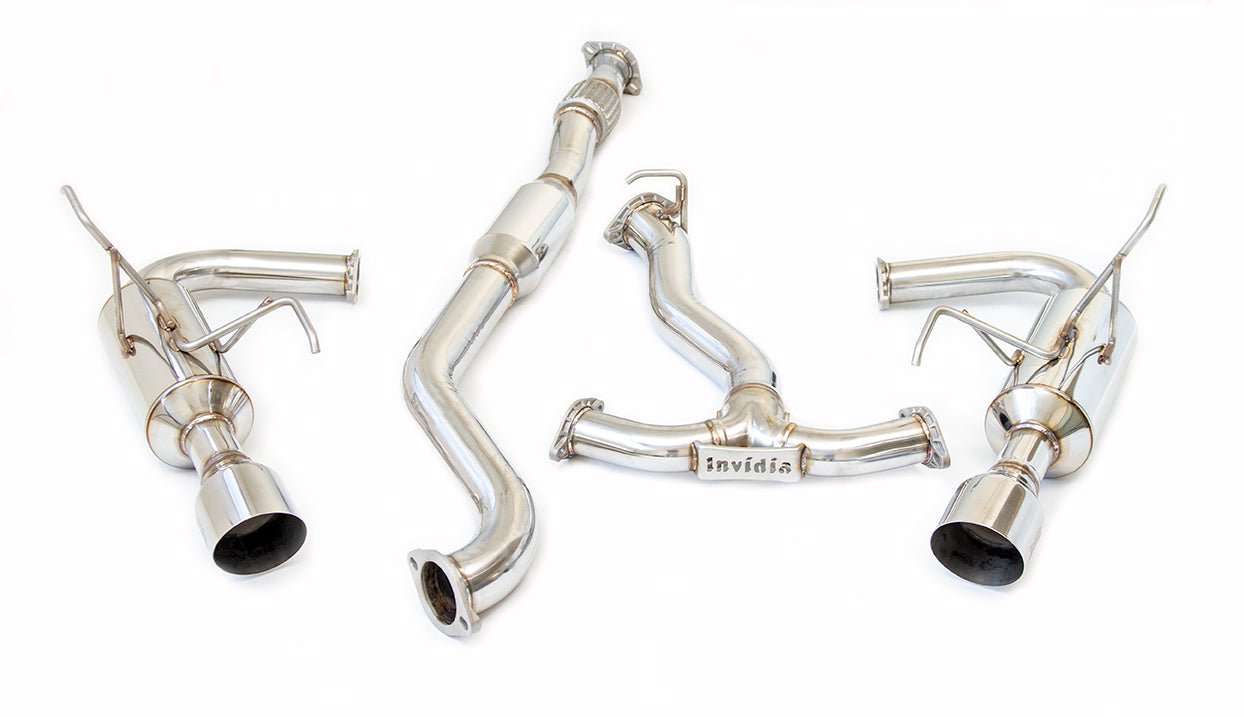 Invidia R400 Cat Back Exhaust w/SS Tips - Subaru Levorg VM 14-20 | HS15SVG2GM1GS