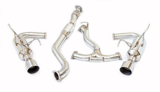 Invidia R400 Cat Back Exhaust w/SS Tips - Subaru Levorg VM 14-20 | HS15SVG2GM1GS