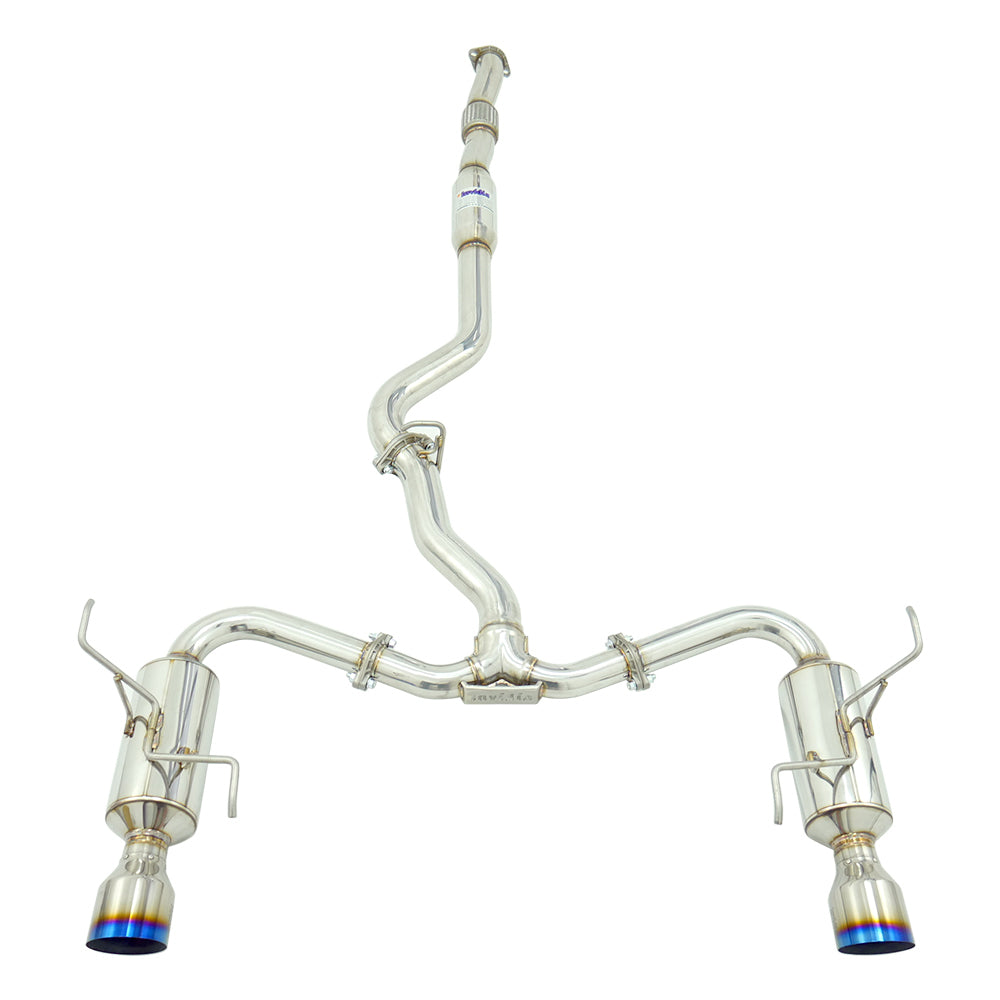 Invidia R400 Cat Back Exhaust w/Ti Tips - Subaru Levorg VM 14-20 | HS15SVG2GM1GT