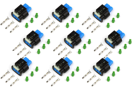 Haltech Plug and Pins Only - Ford Coyote 2nd Generation Ignition Coil Plugs - 2015-2017 HT-030403