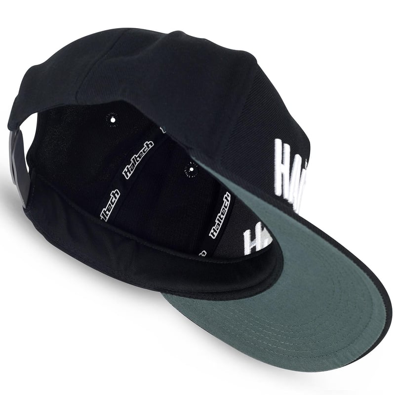 Haltech Snap Back Black with White TextSize: One size fits all. - HT-301002