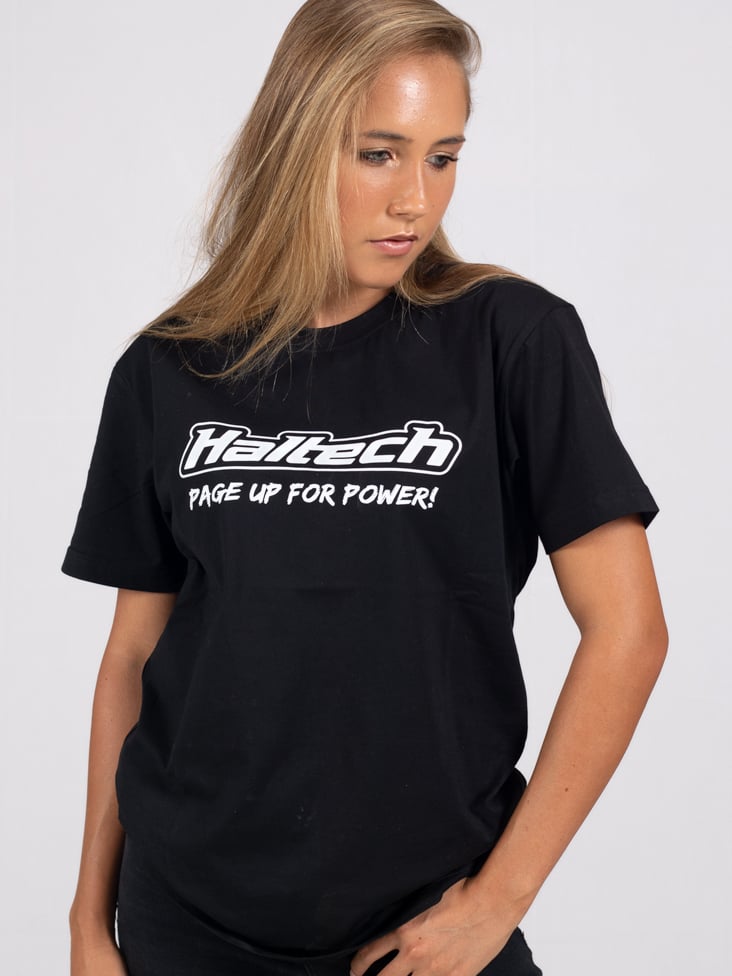 Haltech "Classic" T-Shirt BlackSize: 3XL - HT-301640B3XL