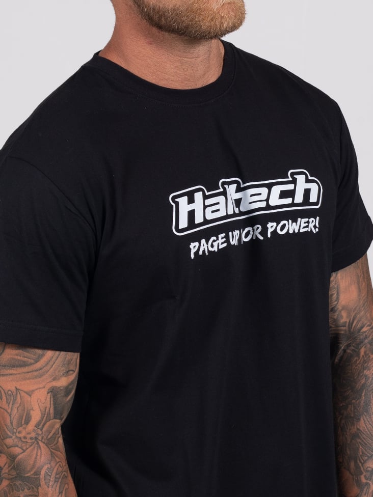 Haltech "Classic" T-Shirt BlackSize: 3XL - HT-301640B3XL