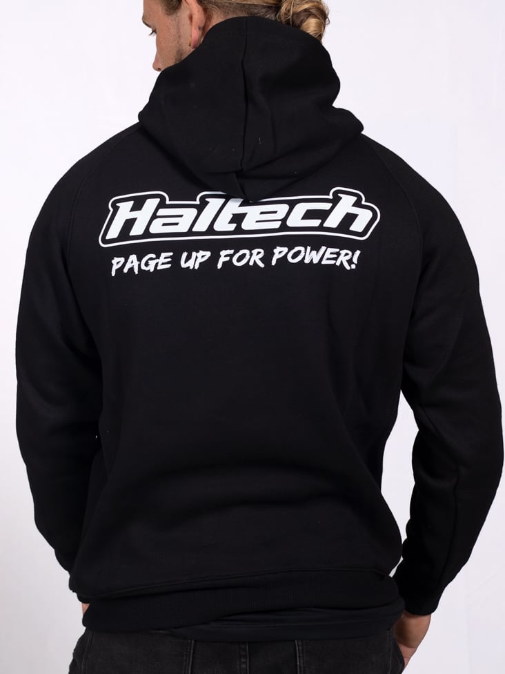 Haltech "Classic" Hoodie BlackSize: Small - HT-301910BS