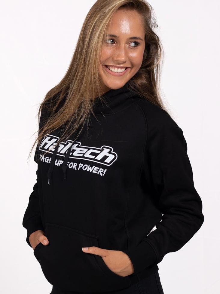 Haltech "Classic" Hoodie BlackSize: Small - HT-301910BS