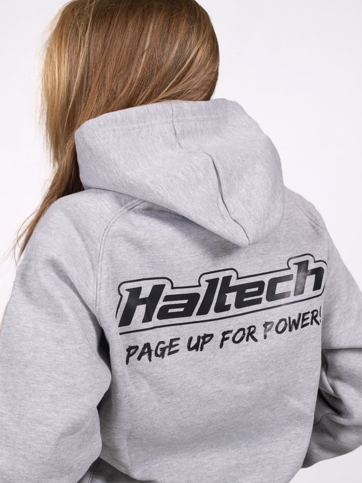 Haltech "Classic" Hoodie GreySize: 2XL - HT-301910G2XL