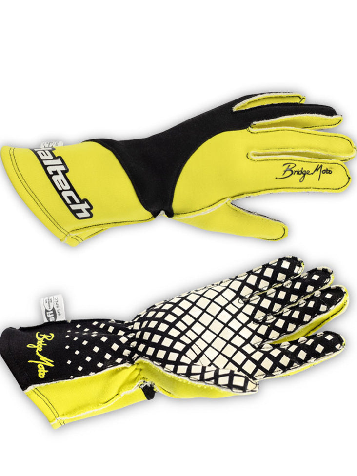 Haltech x BridgeMoto Race GlovesSize: M - HT-309012M