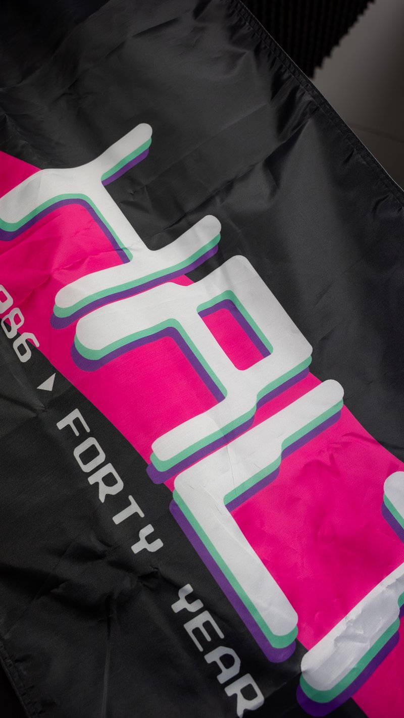 Haltech 40th Anniversary Nobori Flag - One size - HT-330904