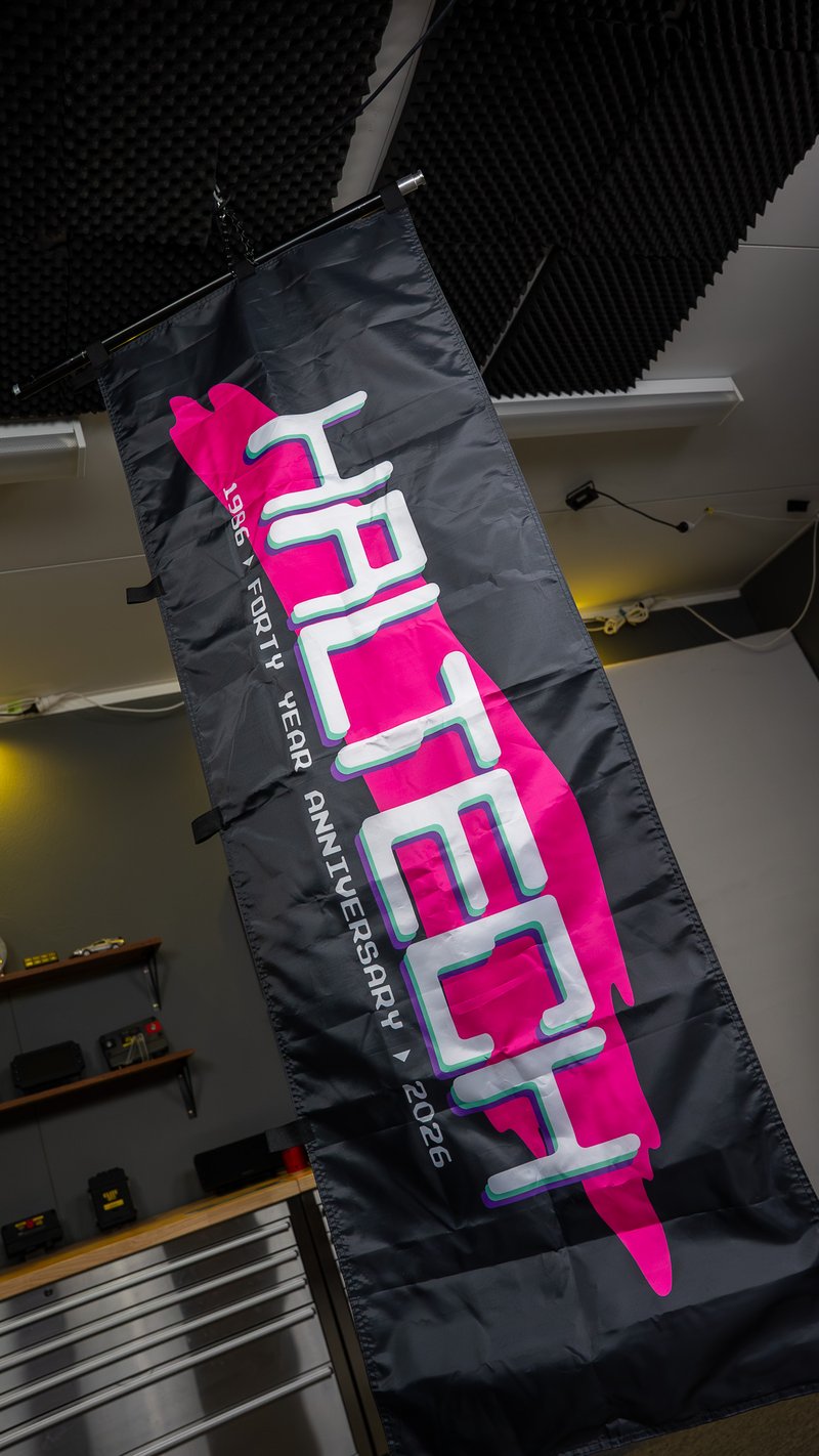 Haltech 40th Anniversary Nobori Flag - One size - HT-330904