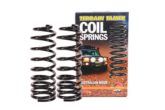 Toyota Prado KZJ95 40mm Raised Rear Springs - Terrain Tamer